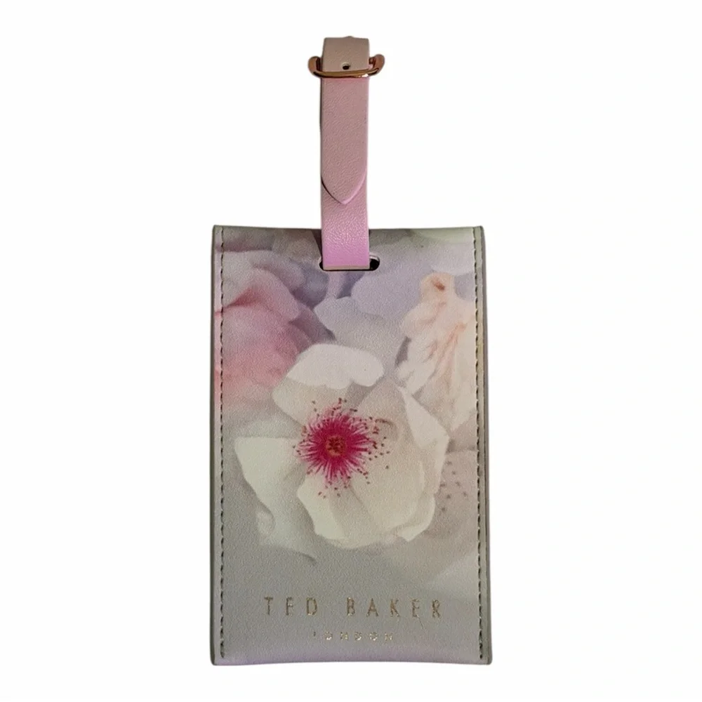 TED BAKER Chelsea Border Luggage Tag